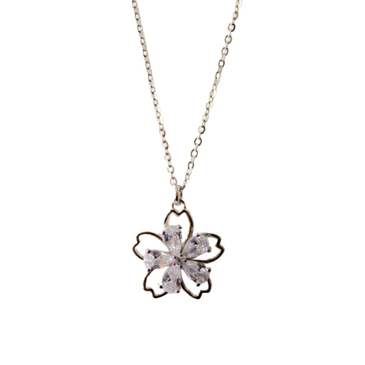 Crystal Flower necklace