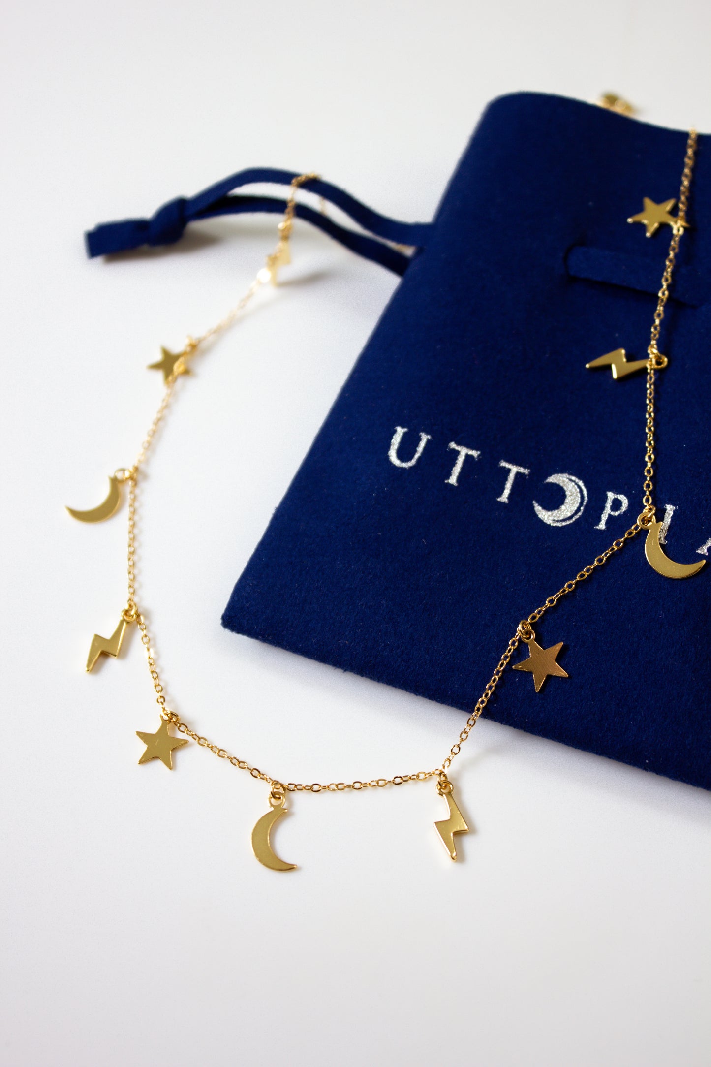 Skyla Star, Moon, Lighting necklace