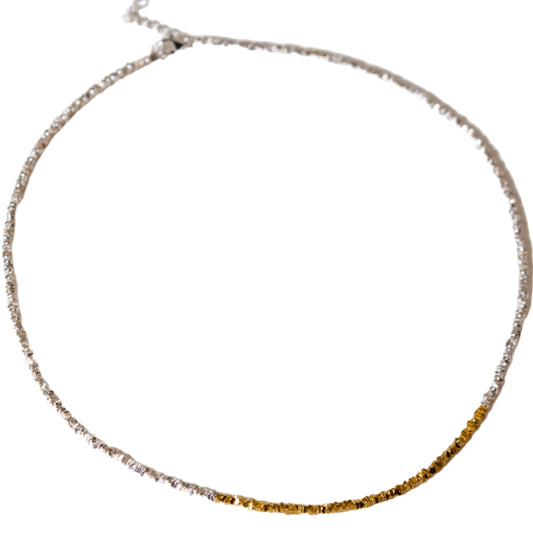 Elyse Gold and Silver necklace