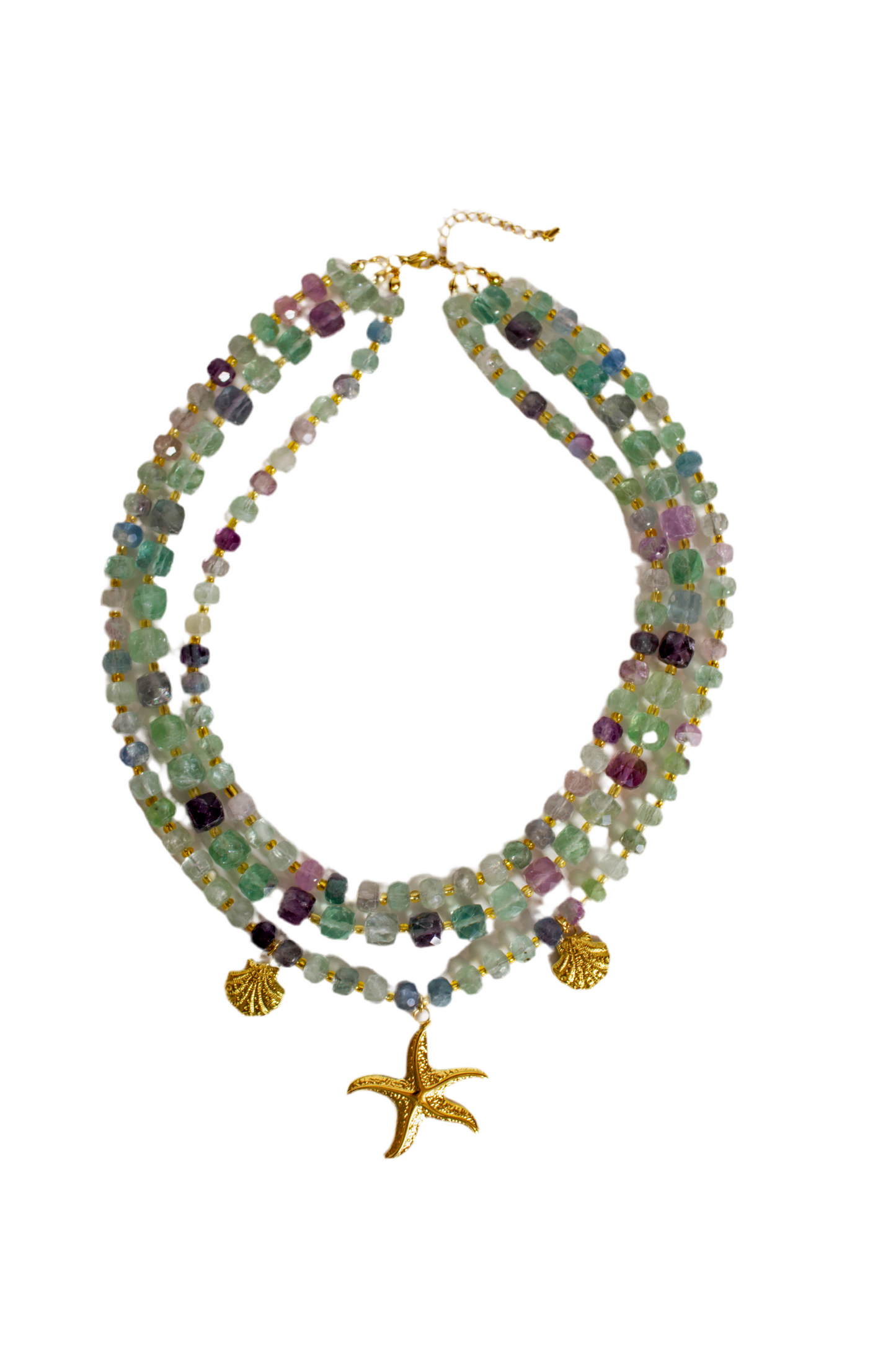 Caribbean Shore Multi Layer necklace