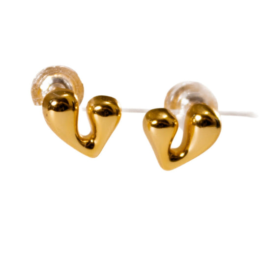 Hailey heart shape earrings