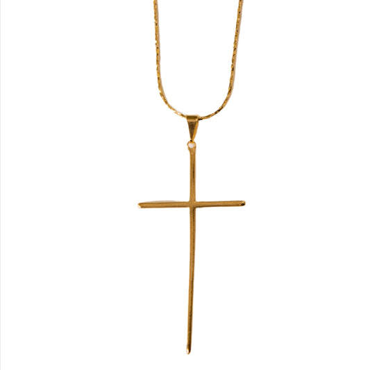 Liv Thin Cross necklace