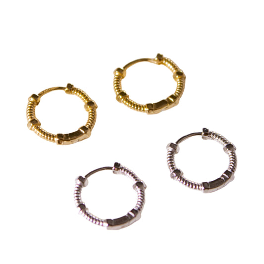 Tatiana hoops earrings