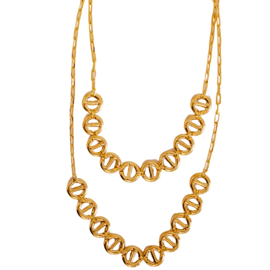 Marina Link Two Layers necklace