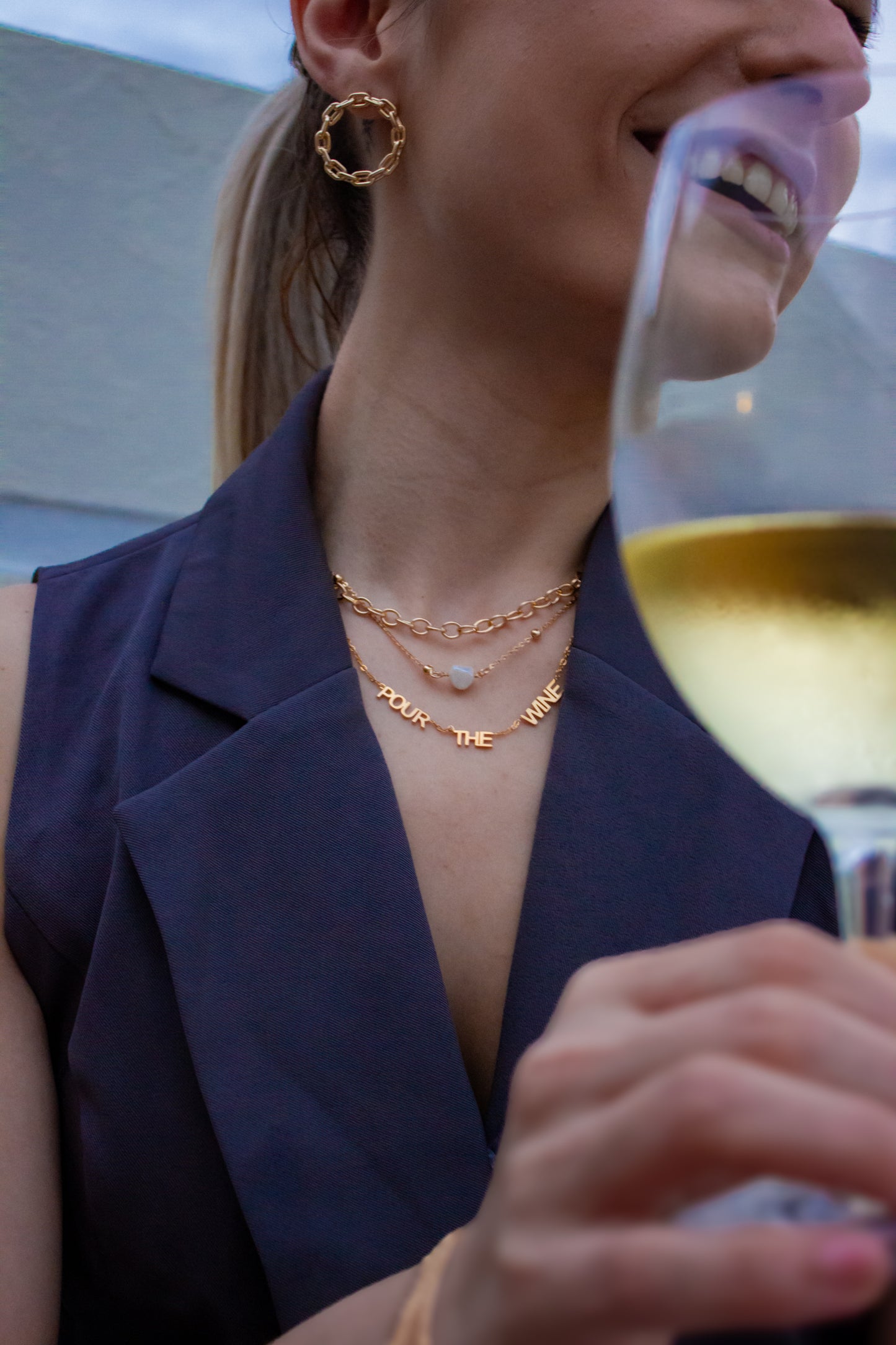 Pour the… necklace