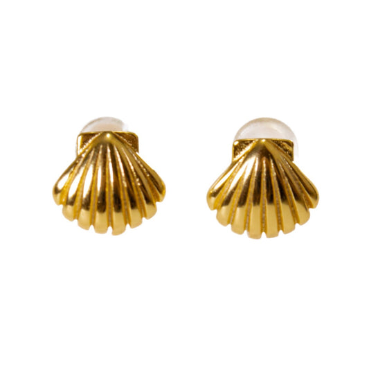 Chelsea scallop earrings