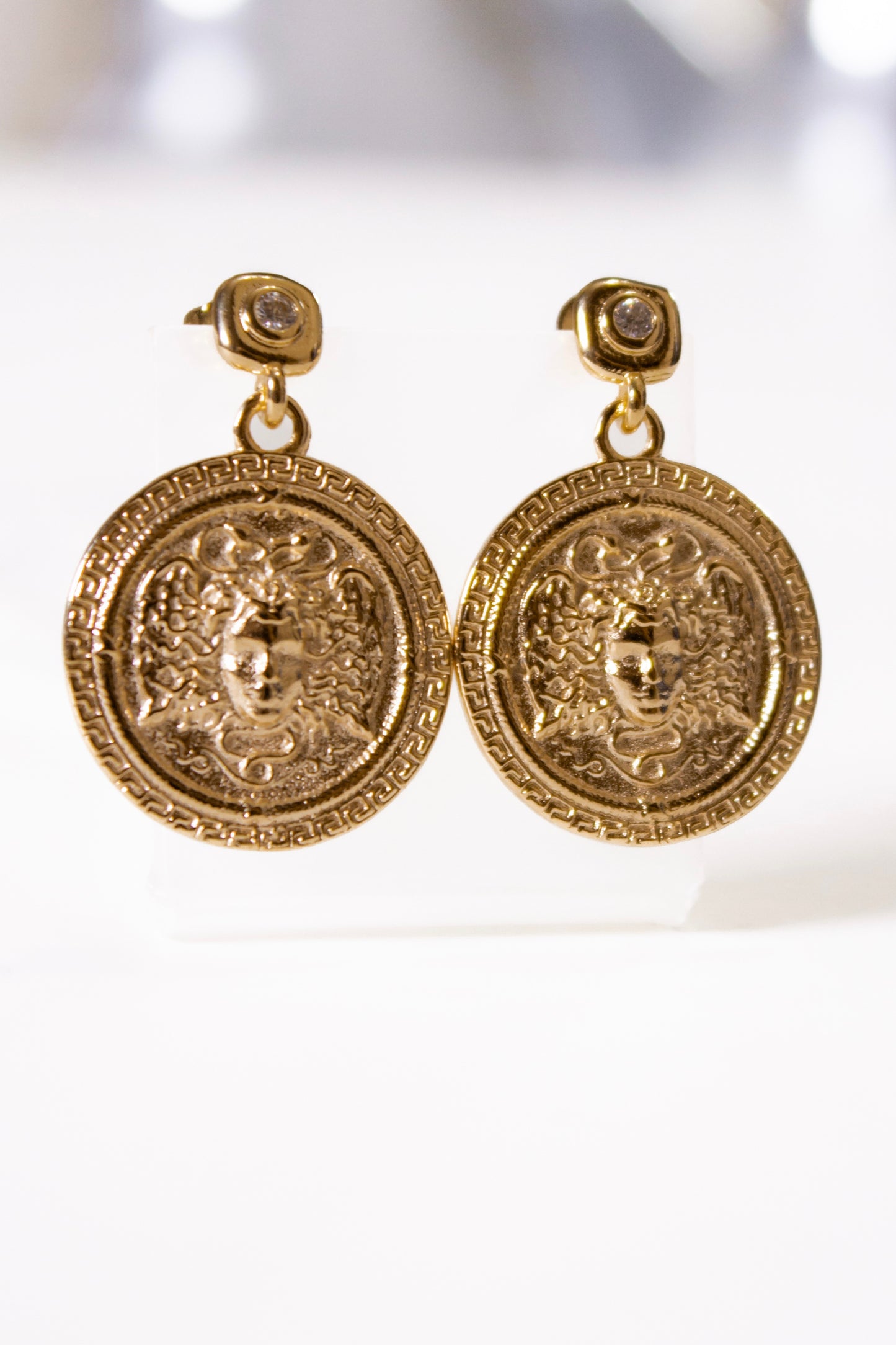 Medusa earrings