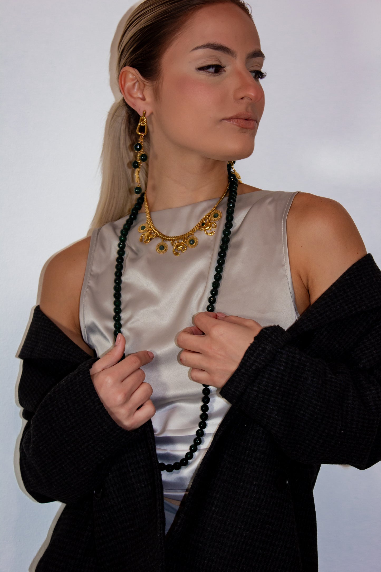 Caribe Multi Layer necklace Set