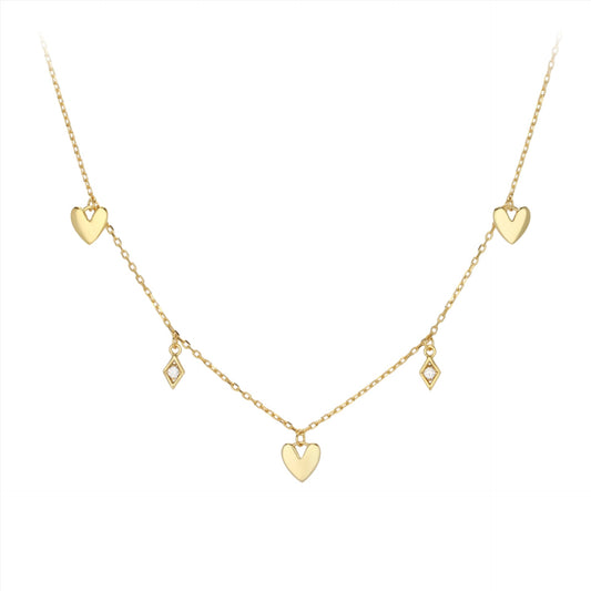 Eve hearts necklace